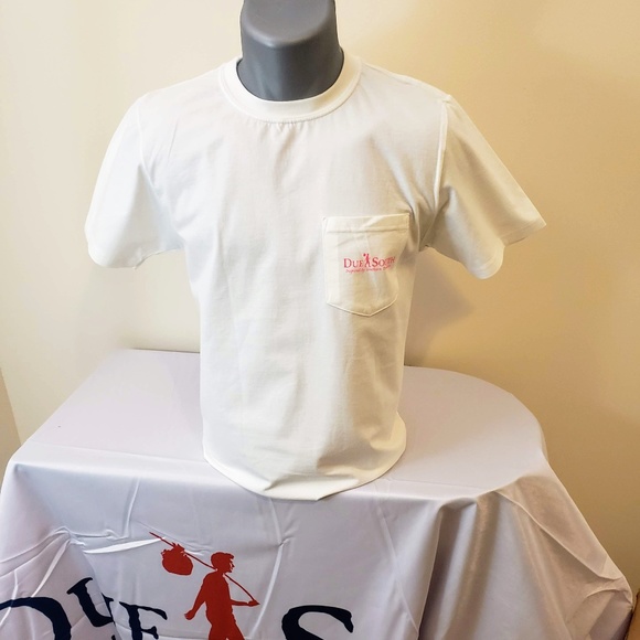 Due South Pink Blue Pocket T - Picture 3 of 8